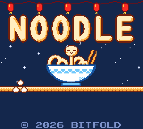 Noodle title screen