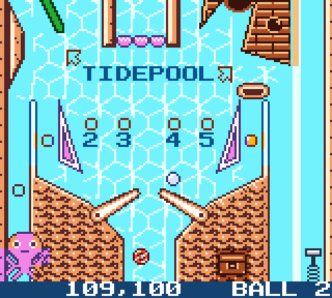 Tidepool Pinball gameplay