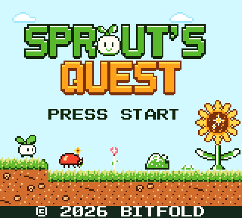 Sprout's Quest title screen
