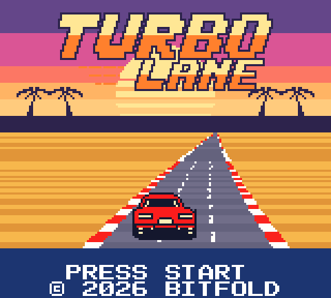 Turbo Lane title screen