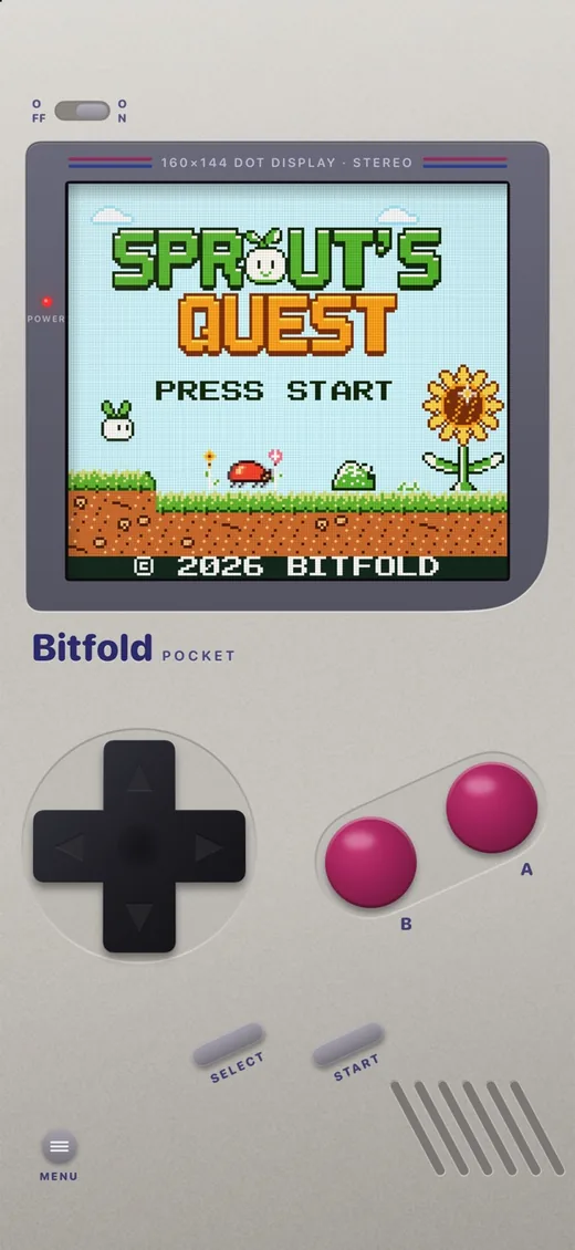Bitfold's Classic edition on an iPhone in portrait