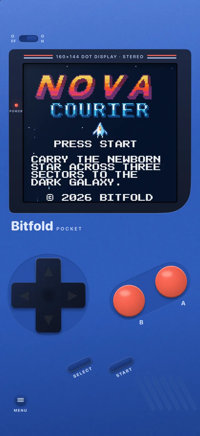 Bitfold's blue Ocean edition running a game